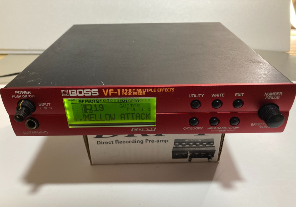 Boss VF-1 VF1 24-Bit Digital Effects Processor Tested Work from Japan