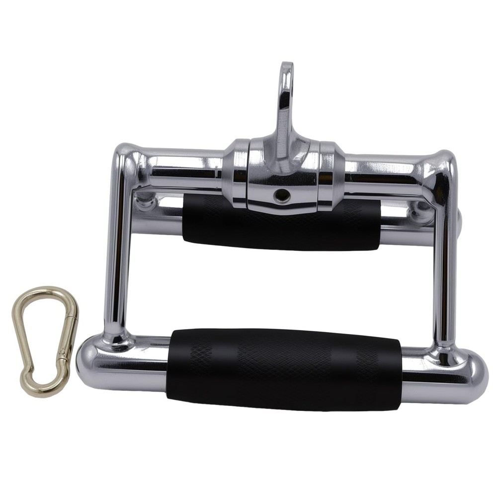 LAT Pull Down Bar Rotating Press Down Bar Tricep Rope Double D Row Handle