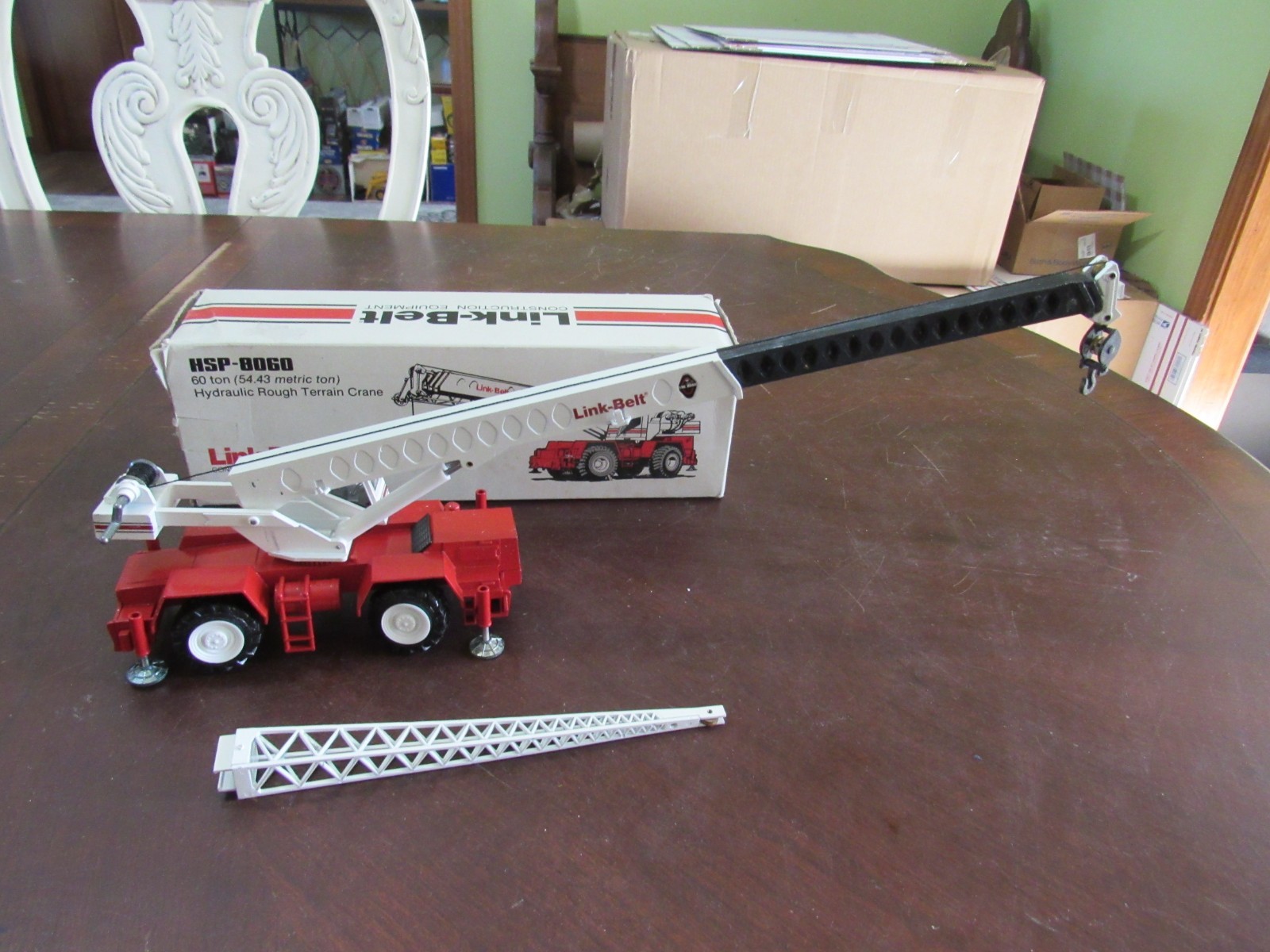 NZG 1/50 LINK-BELT HSP-8060 HYDRAULIC ROUGH TERRAIN CRANE - MIB