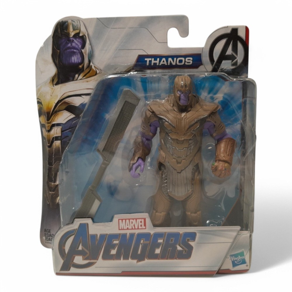 Marvel Avengers: Endgame Warrior Thanos Deluxe Figure & Accessory [DAMAGED BOX]