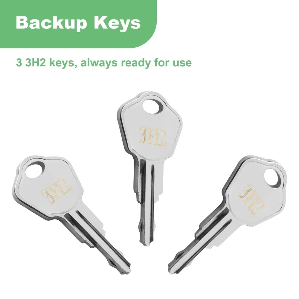 Sentry Safe Replacement Keys Model 1100-Codes 3H2 for Sentry Safe Key (Key 3H...