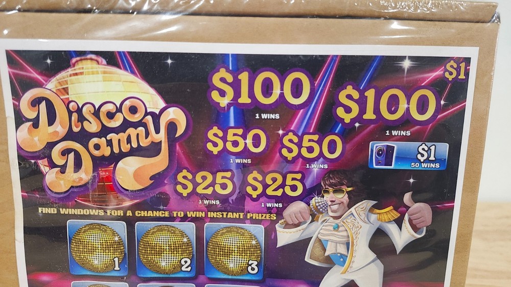 sealed Disco Danny pull tickets-700 ct.