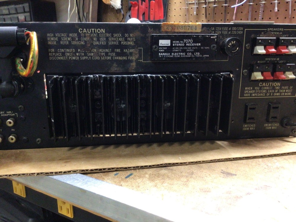 Sansui 7070 stereo receiver
