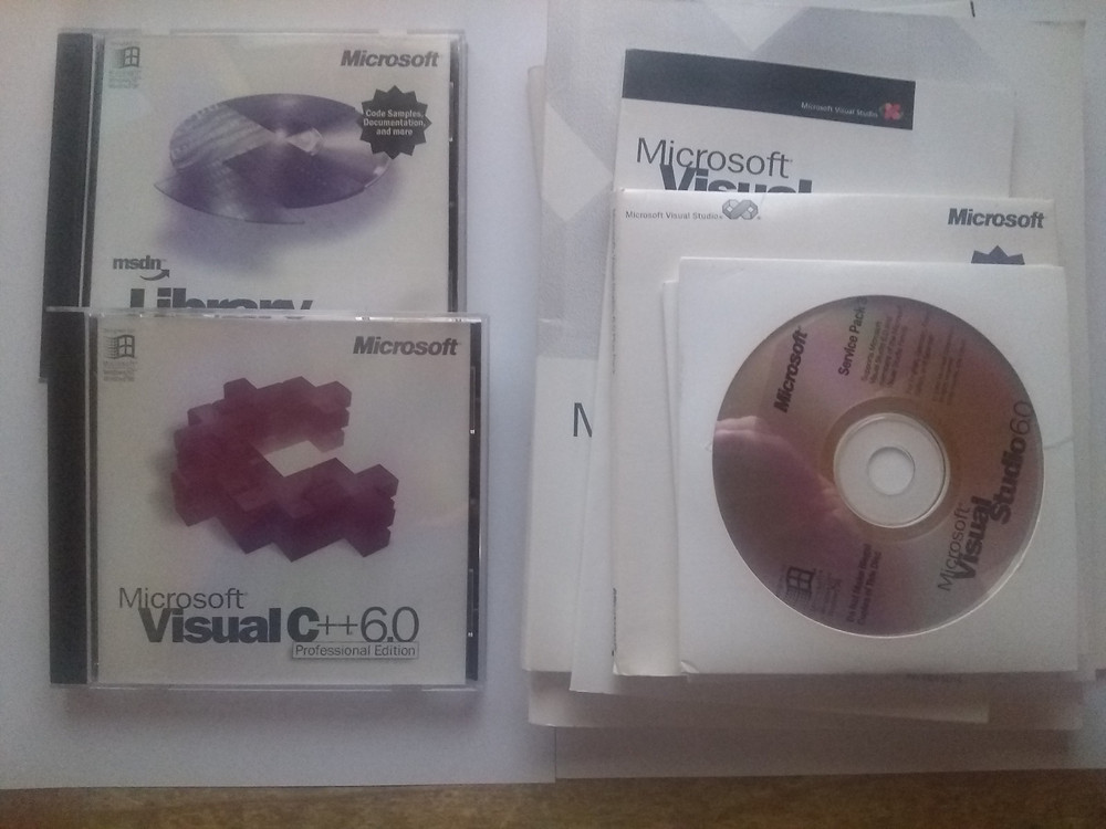 Visual C++ Collection Visual C++ 6 Pro & 1.52 & 4.0 + 6.0 docs - TESTED