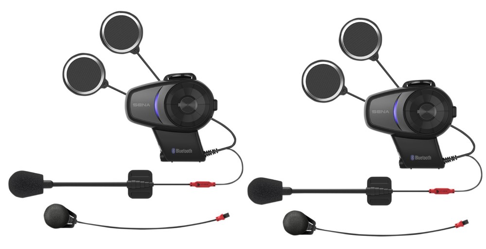 SENA 10S Dual Pack Bluetooth 4.1 Headset and Intercom (10S-02D-)