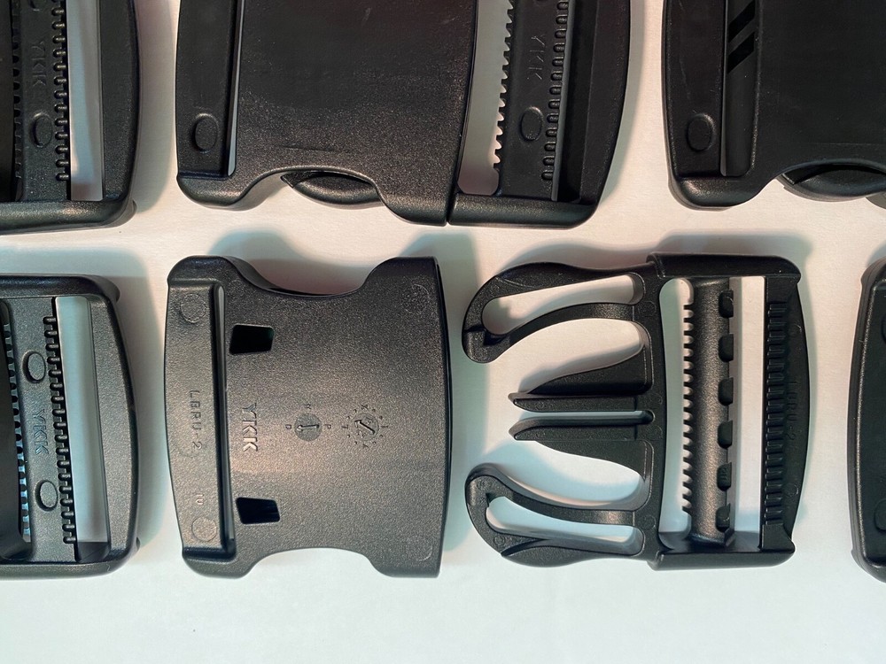 2" YKK Side Release Plastic Buckles (12)- Plastic