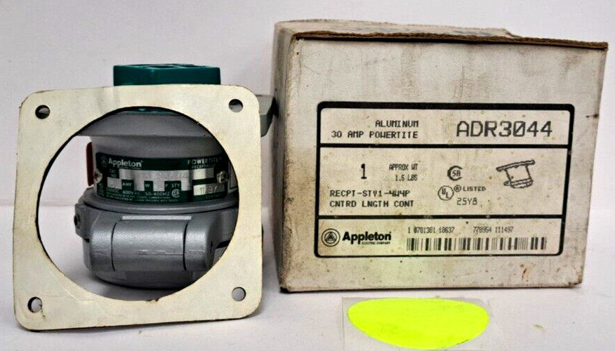 APPLETON ADR3044 PIN & SLEEVE RECEPTACLE