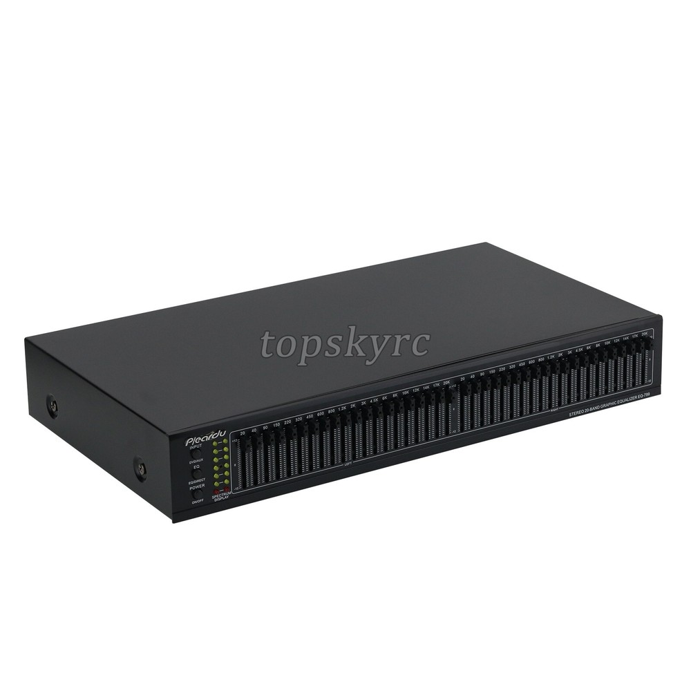 40-band Stereo Graphic EQ Bluetooth Equalizer AC 220V Audio Equalizer USB ts12