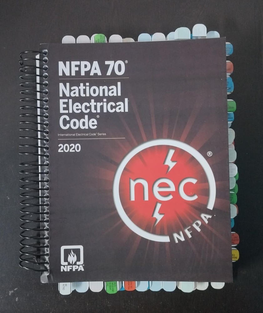 Tabbed & Highlighted : NFPA 70, National Electrical Code : 2020 Spiralbound