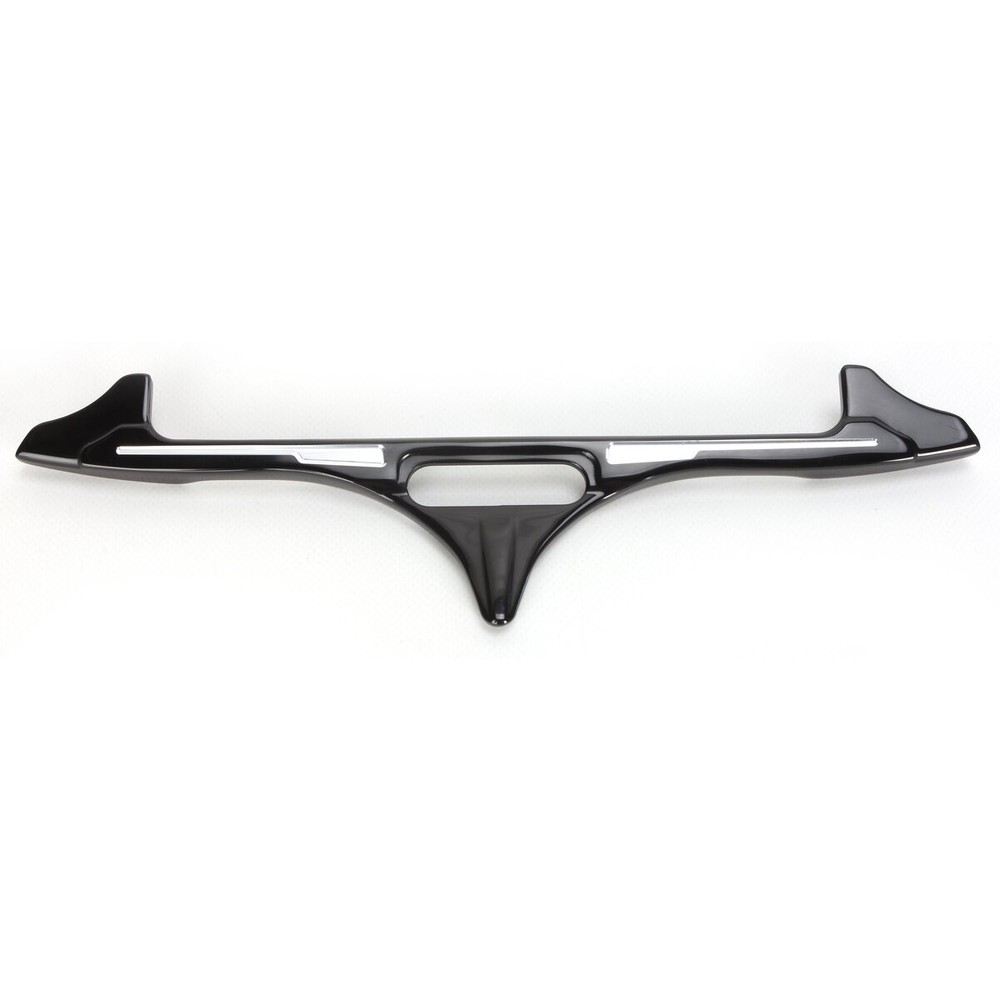 Bahn Black/Chrome Tuxedo Stereo Accent - 6934