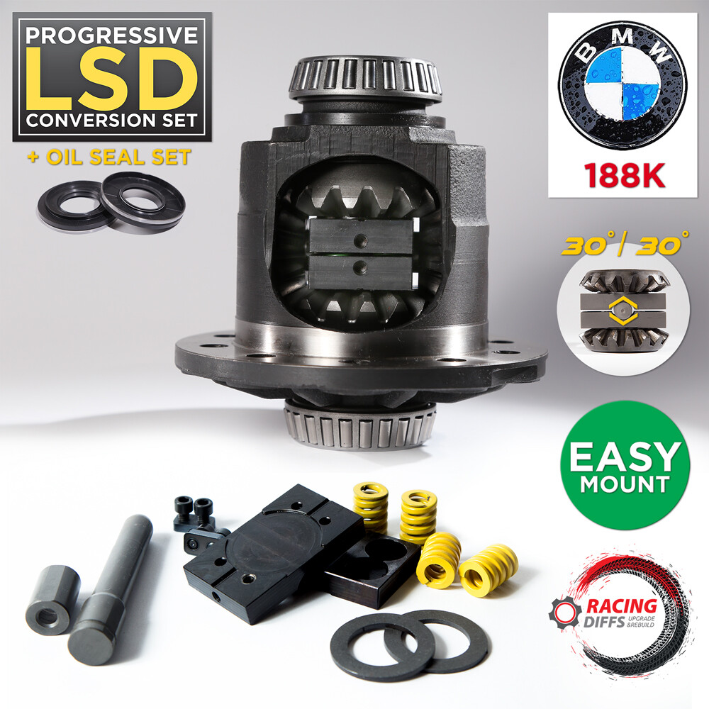 RacingDiffs LSD conversion kit (Fits: BMW 188K) E46 E39 E38 E60 E53 E85 E83
