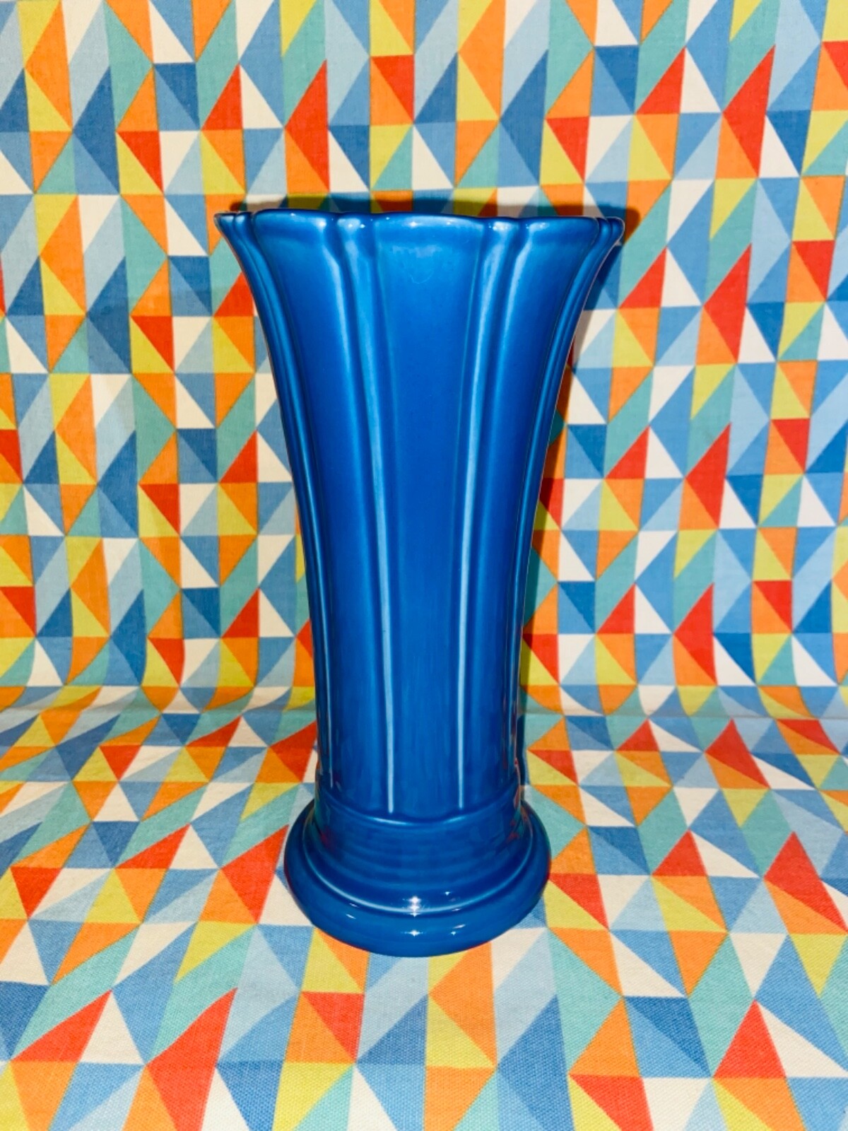 VASE Lapis Blue HOMER LAUGHLIN FIESTA 9 5/8" MEDIUM NEW FIESTAWARE free shipping