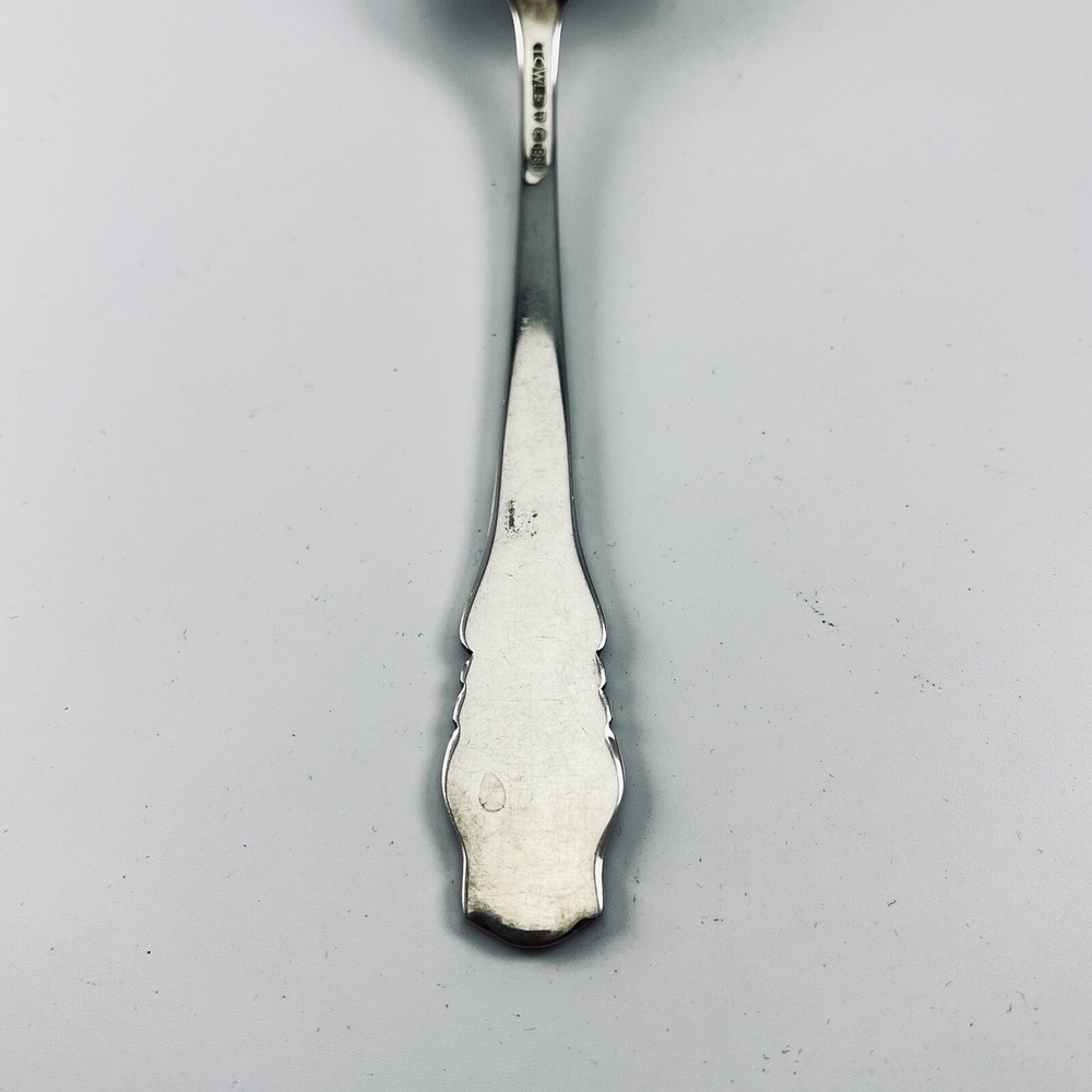 Towle Segovia Tablespoon Serving Spoon Silver Plate Flatware 1968