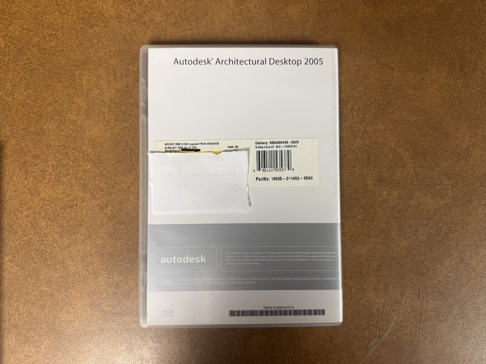 Autodesk 2005 Architectural Desktop Disc and New Features Guide
