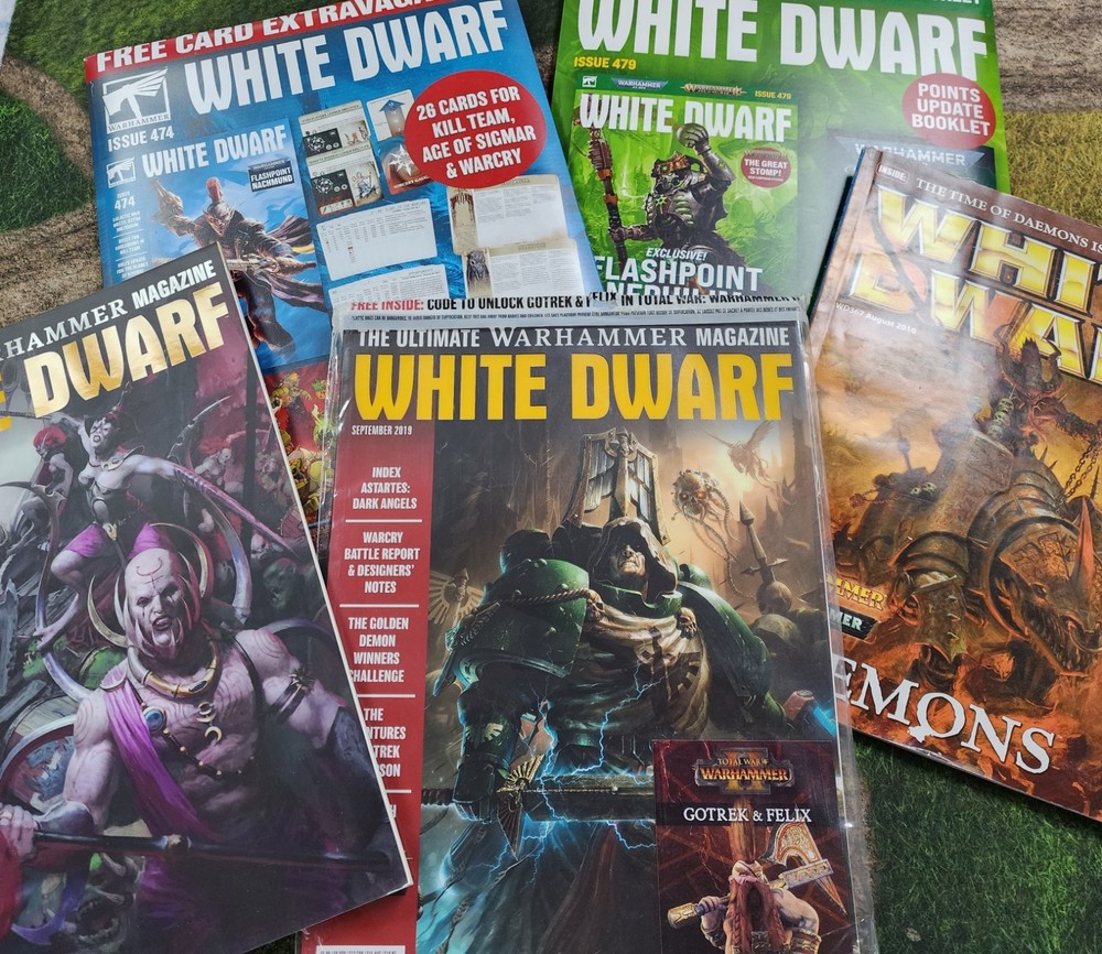 White Dwarf MULTI LISTING | Complete Your Set! | ~$5ea! | Combined Shipping!