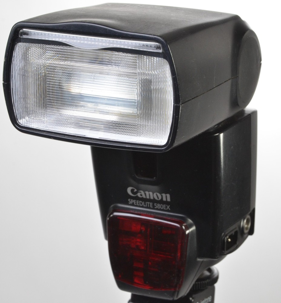 Canon Speedlite 580EX Tested, Works, diffuser, new batteries