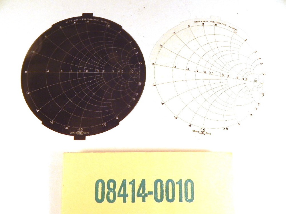 Keysight 08414-0010 Photographic (Clear) Chart Set