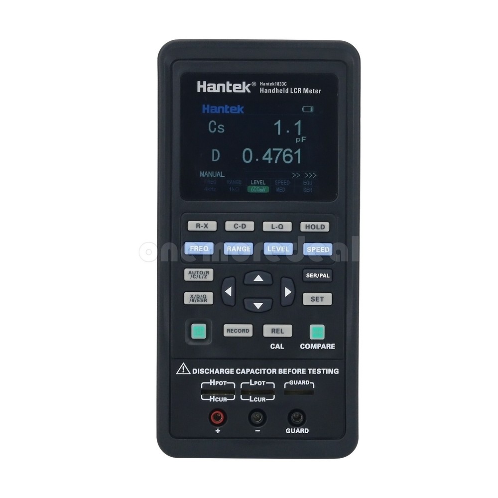 1833C Portable Handheld LCR Meter 2.8" TFT LCD HD Display for Inductance Testing