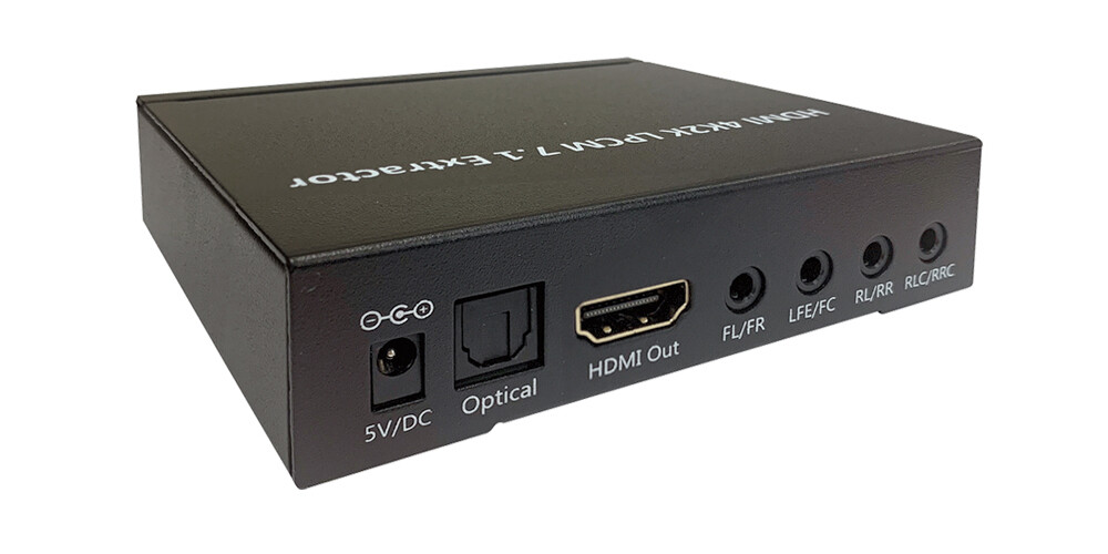 Multiple Function LPCM 7.1 To Analog Surround  DD AC3 To Optical Audio Converter