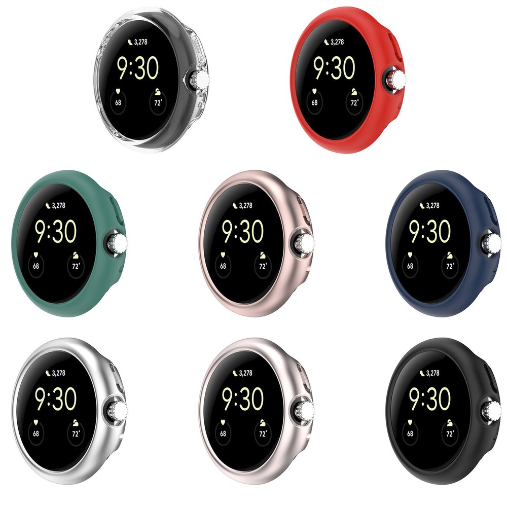 For Google Pixel Watch 1/Watch 2 Bumper Protector Cover Case Protective Shell