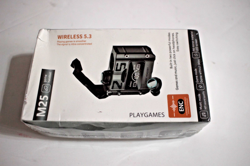 WIRELESS 5.3 GAME HEADSET M25 SILVER