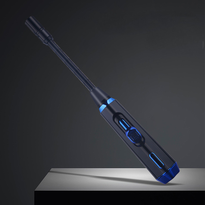 Butane Torch, Windproof Refillable Lighter for Kitchen, Cigar & Outdoor Use