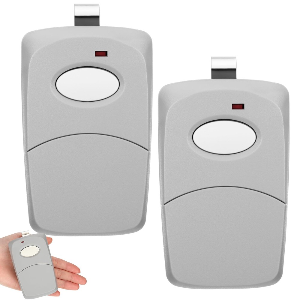 2 Pcs 1 Channel Gate Opener Remote Compatible with Multi Code 3089 308911 Lin...