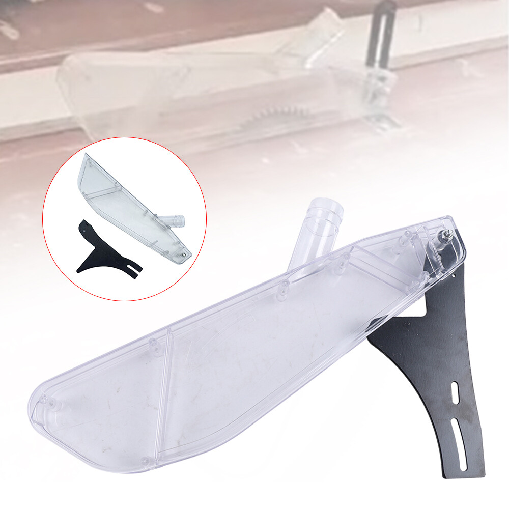 Table saw blade guard with vacuum port and splitter Blade Guard & Dividing 12"