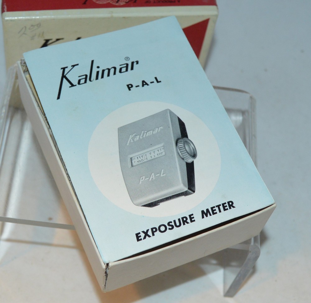 Vintage KALIMAR P-A-L Selenium Cell Exposure Meter. No batteries required