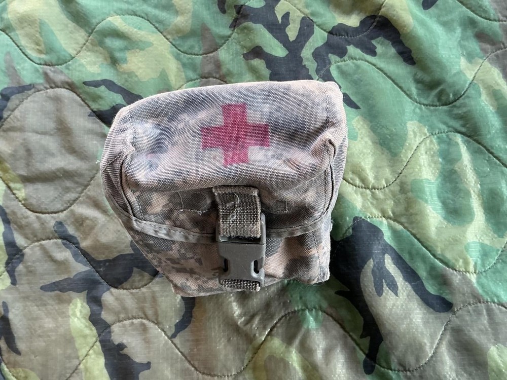 Army Military Surplus IFAK 1st First Aid Kit Medic Utility MOLLE Pouch Insert GI