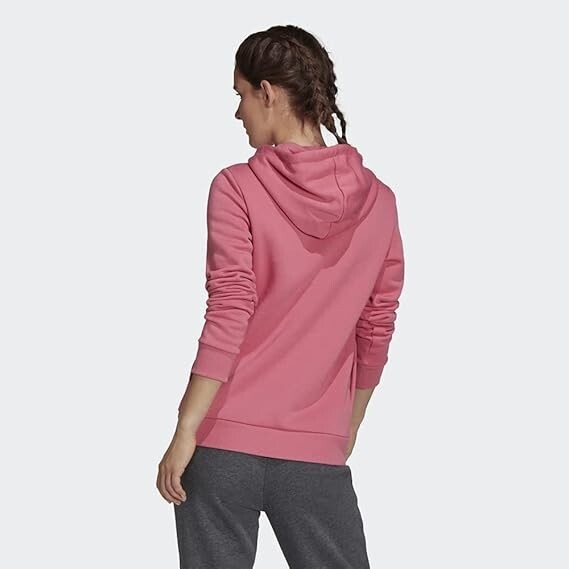 Adidas Loungewear Sweater Essentials Logo Fleece Hoodie H10140 - Pink