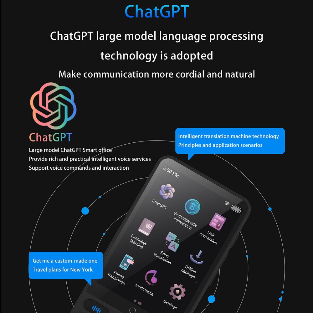 Portable Language Translator Device w/ 138 Languages Voice Translating