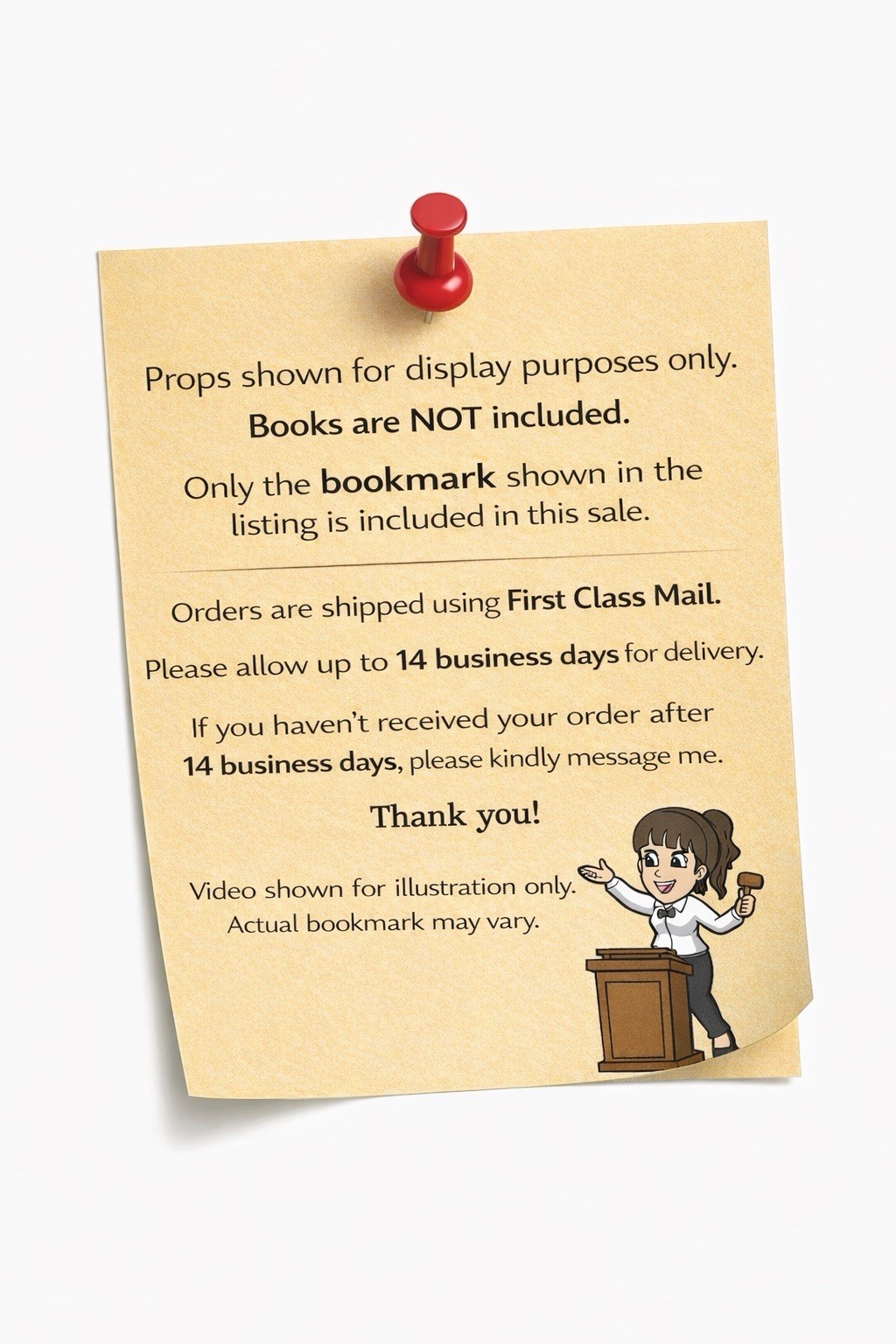 I Love Books Gothic Bookmark 2x7 Laminated Midnight Chapters 🔥❤️📖💀