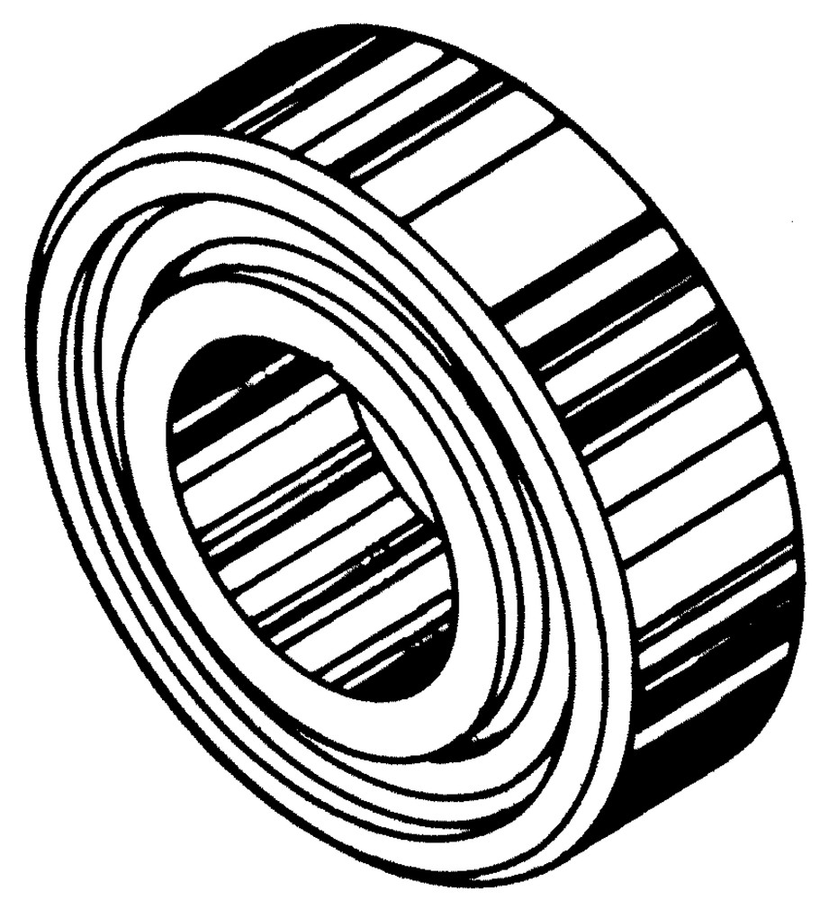 LOWER MAIN BEARING W/1 METAL SHIELD