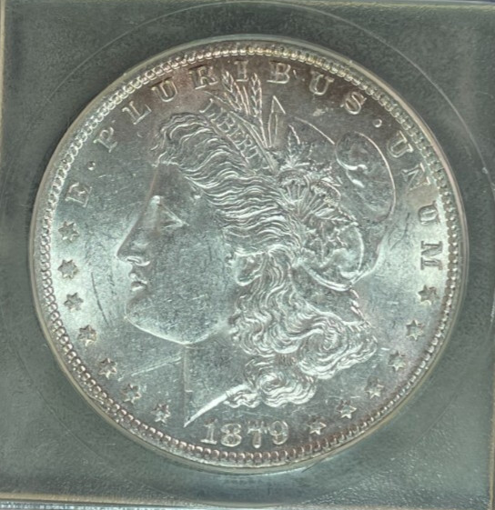 1879-P MORGAN SILVER DOLLAR ~BU ~NICE COIN~REF#USC