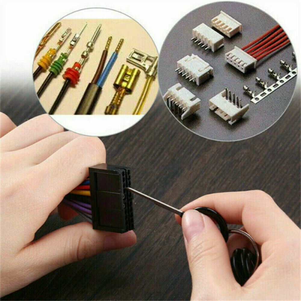 Terminal Removal Tool Kit for Car Wire Connector Pin Release Key Extractor Tools