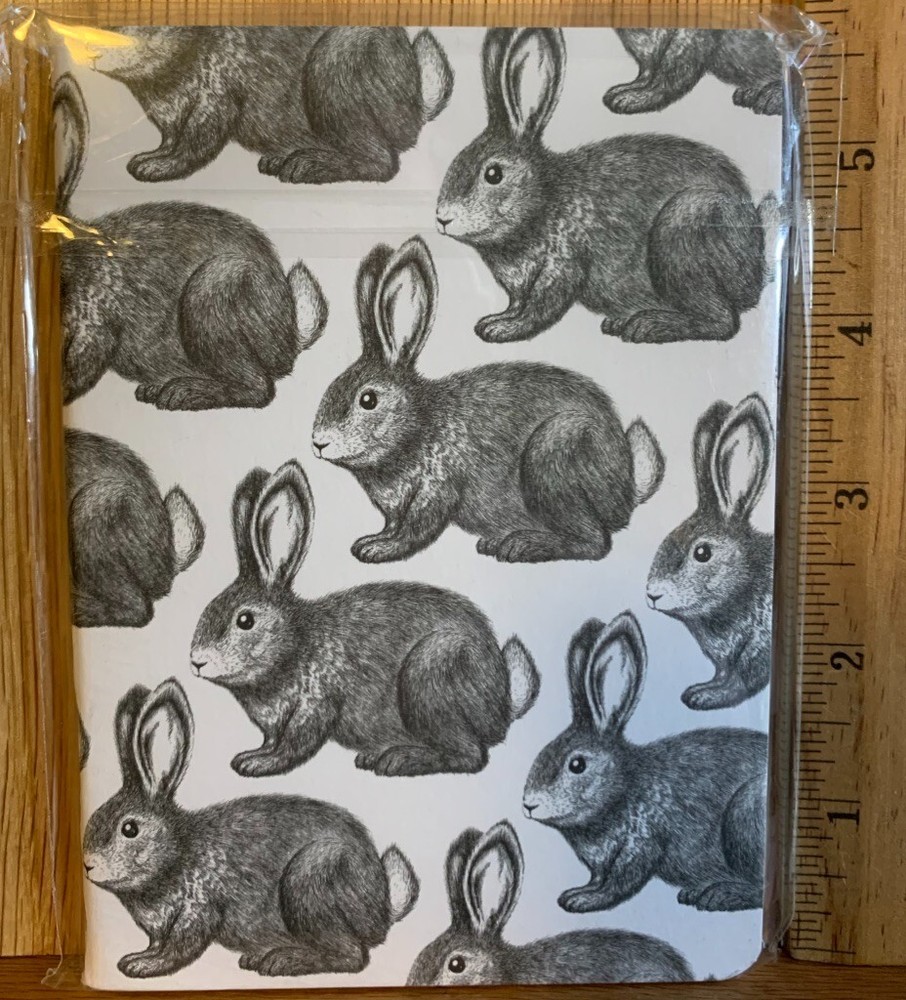 Notebooks The Art File. Rabbit and Duck 2 x A6 Lined Notebooks