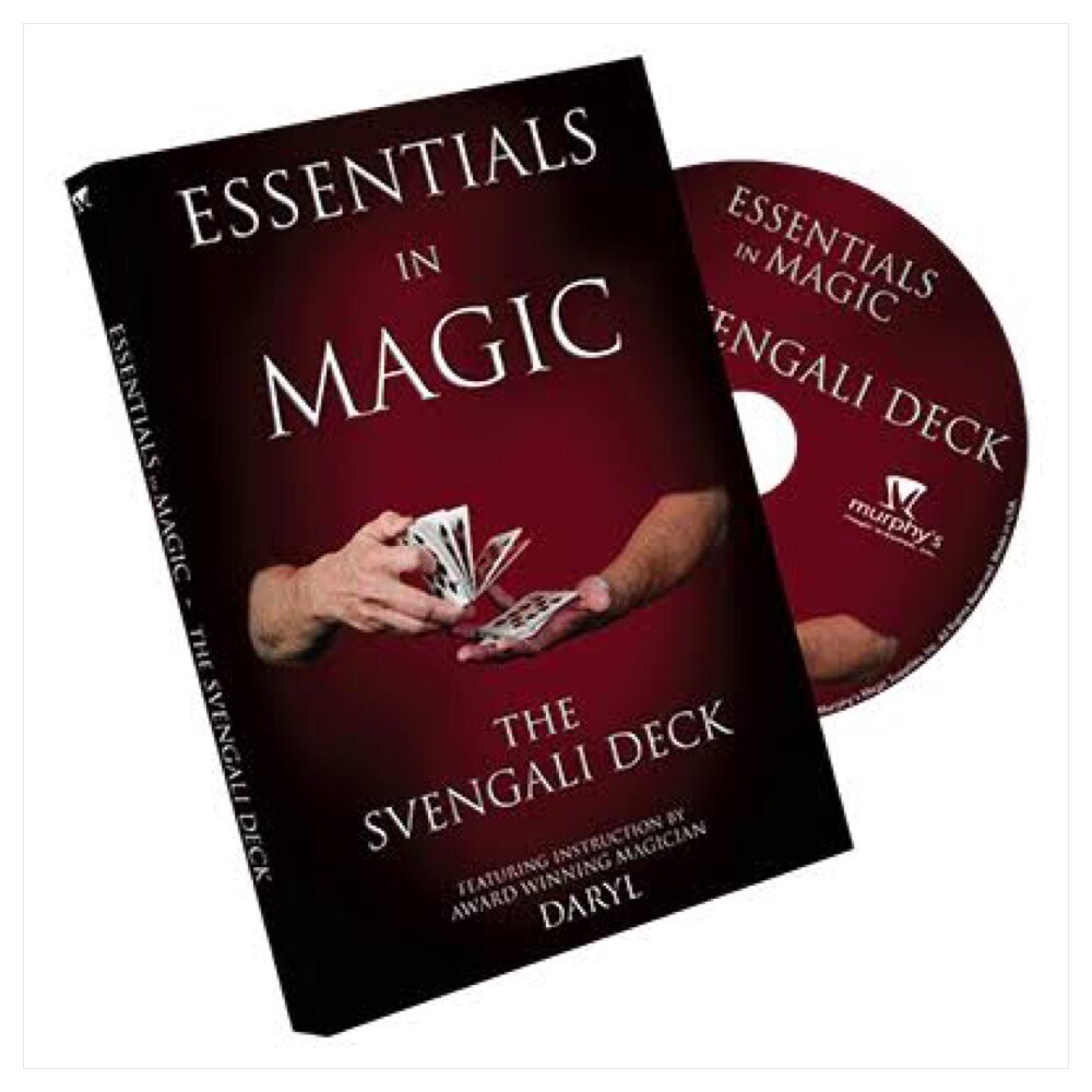 Svengali Deck Blue Back Bicycle plus Essentials in Magic Svengali Deck - DVD