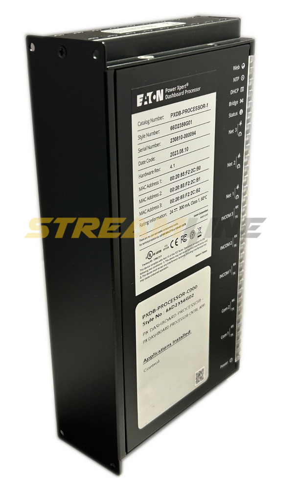 Eaton PXDB-PROCESSOR-C000 Processor Base Unit, USB Connection, Programming Cable