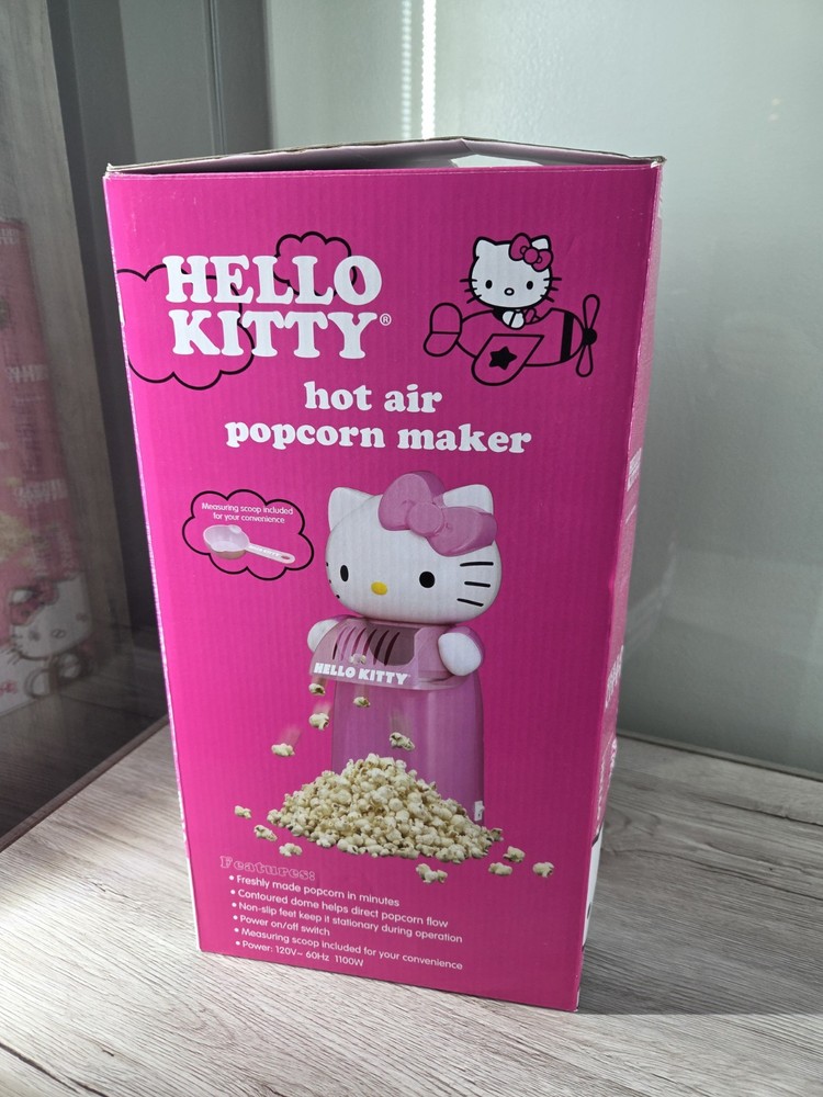 HELLO KITTY Electric Hot Air Popcorn Maker