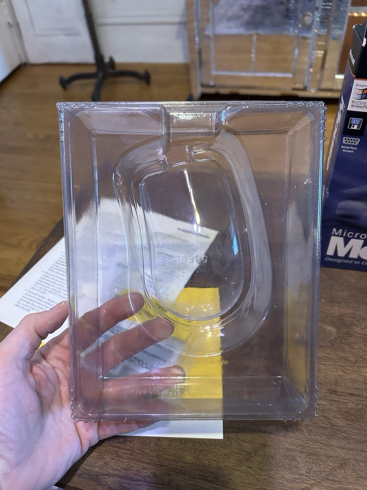 vintage microsoft serial mouse Box, Papers And Software Only NO MOUSE DOS WIN 95