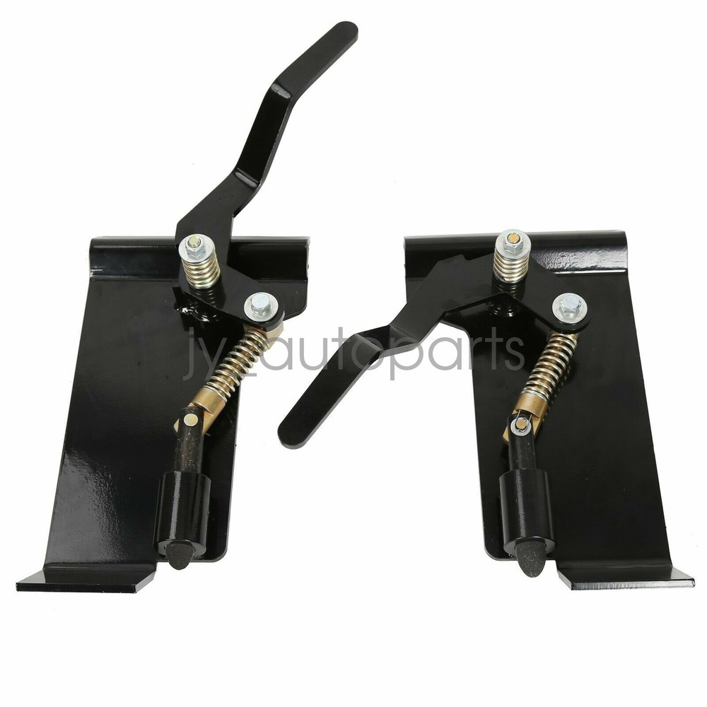 Weld-On Skid Steer Quick Attach Bucket Conversion Adapter Latch Plates Universal
