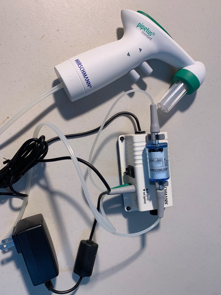 Hirschmann Pipetus-Standard, US Plug, New Open Box