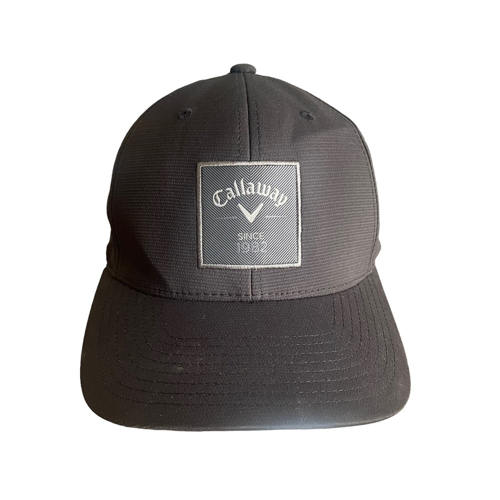 Callaway Golf Hat Men's Adjustable Black Snapback Cap