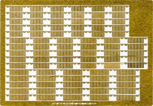 Tom's Model 3520 1/350 US Naval Flotation Baskets (3 Different Lengths)