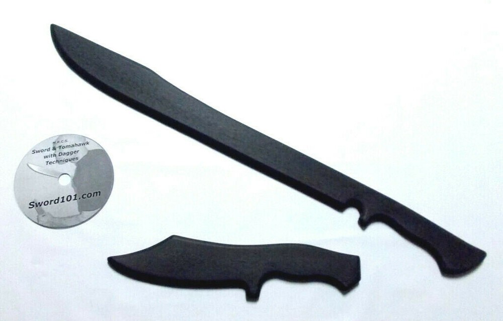 Polypropylene Training Sword Practice Kali Commando FMA Knife Dagger DVD