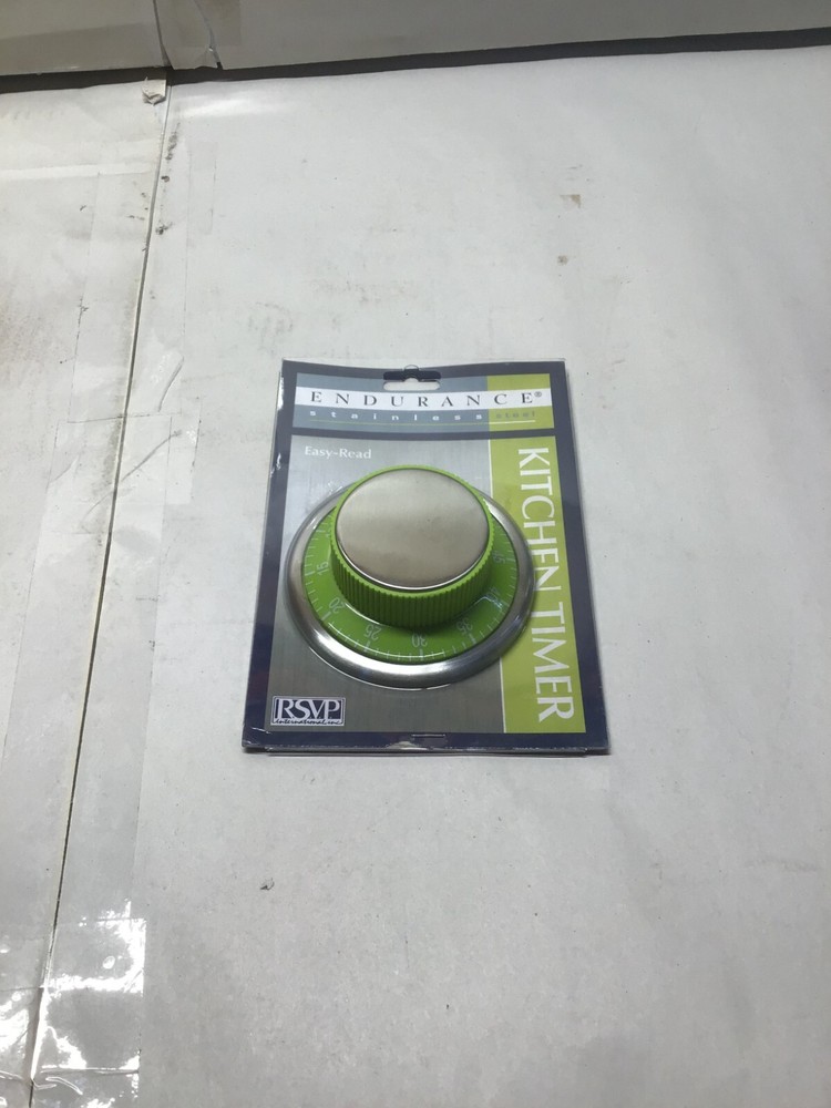 RSVP - Baking Cooking Timer - Green - Magnet