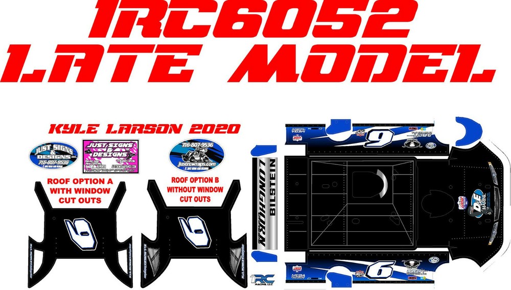 1RC LATE MODEL 1RC6052  WRAP KYLE LARSON 2020
