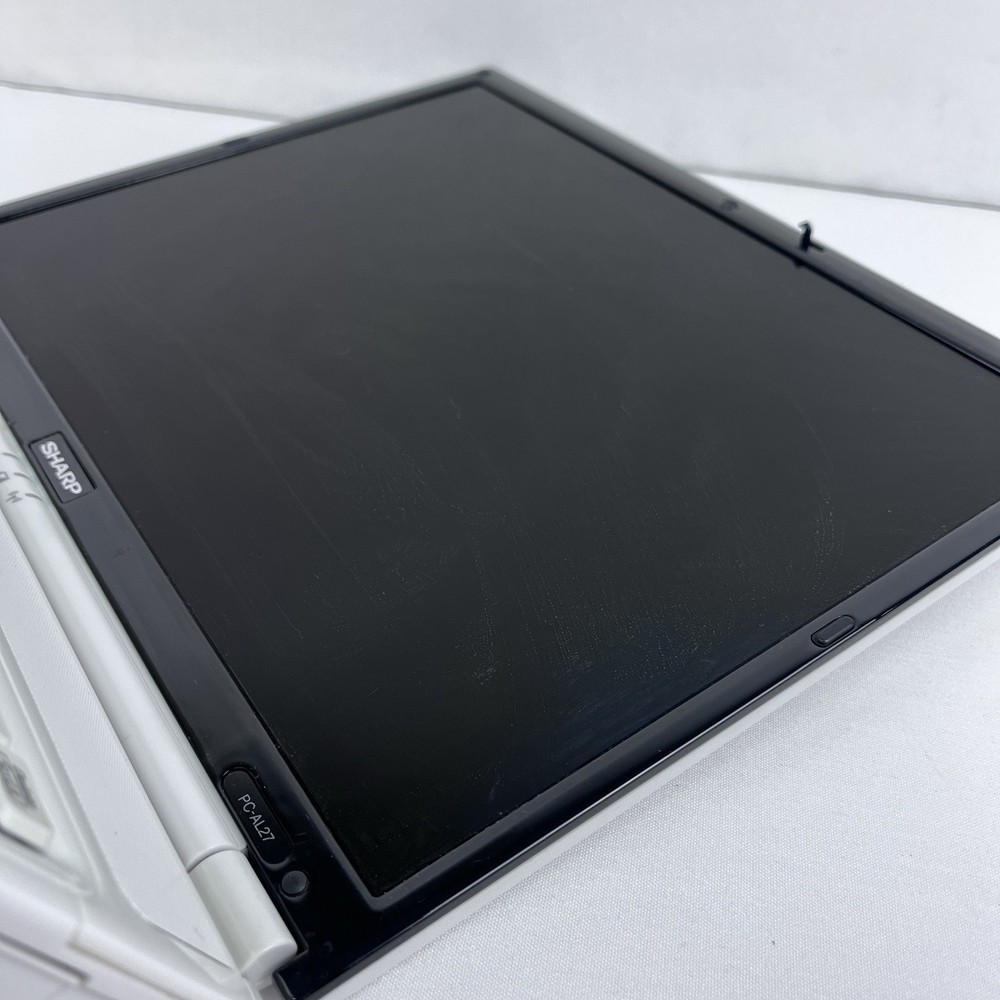 Vintage Sharp PC-AL27 Notebook Laptop Computer Retro Untested No Battery (Parts)