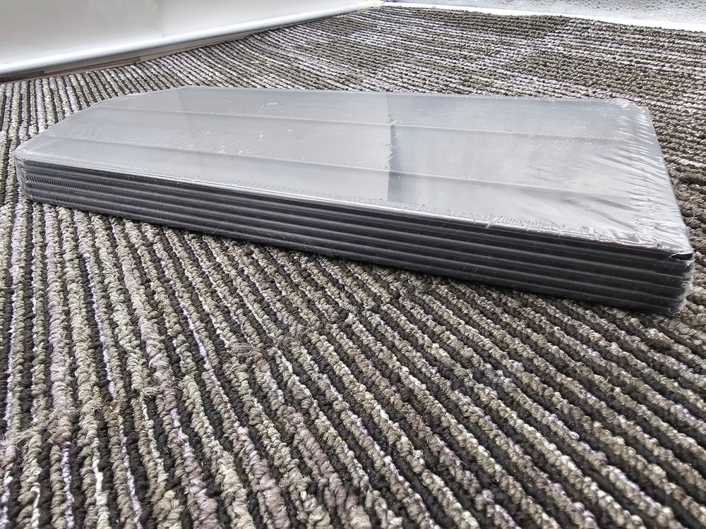 (QTY 6) Quantum DUS240-250 Solid Stack and Hang Dividers Black